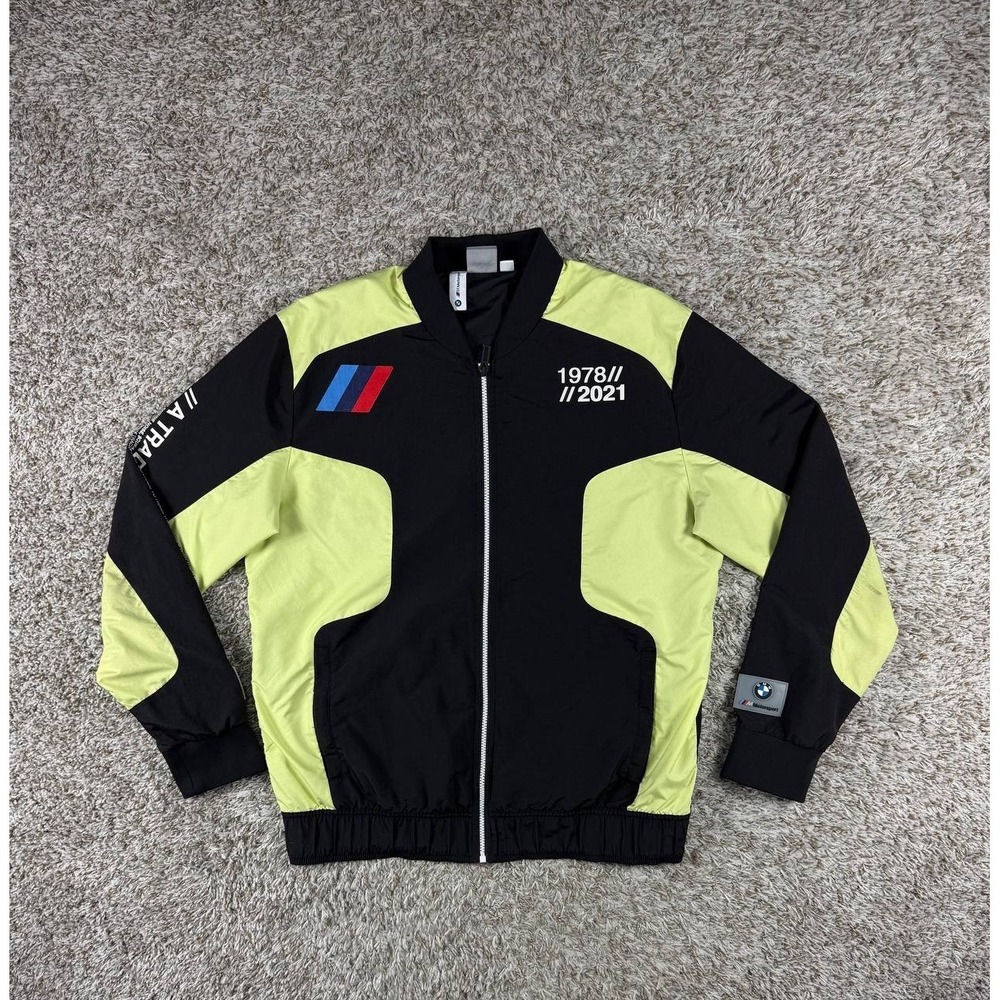 Puma x BMW Motorsport Street Woven Jacket 599484-05 Men's Size Large